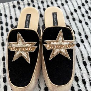Laines London star slippers